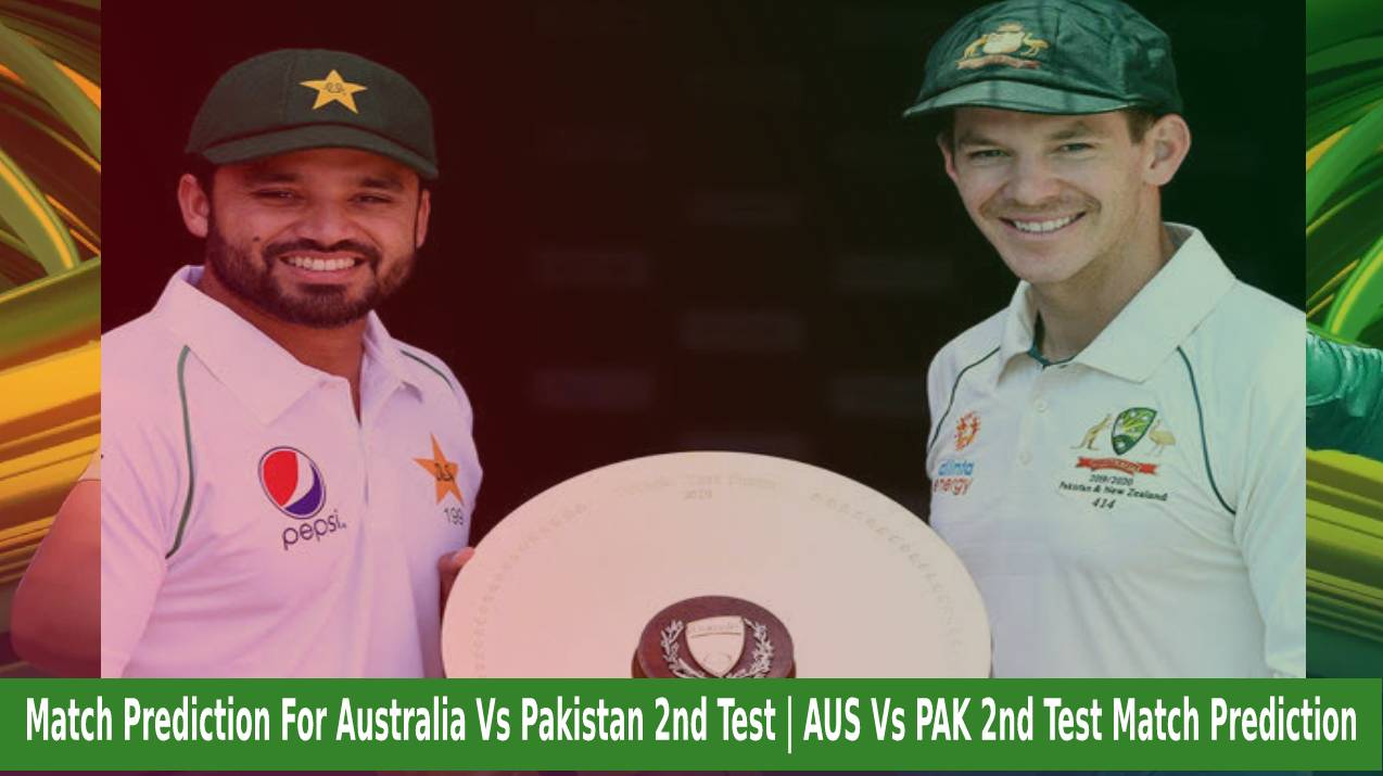 Match Prediction For Australia Vs Pakistan