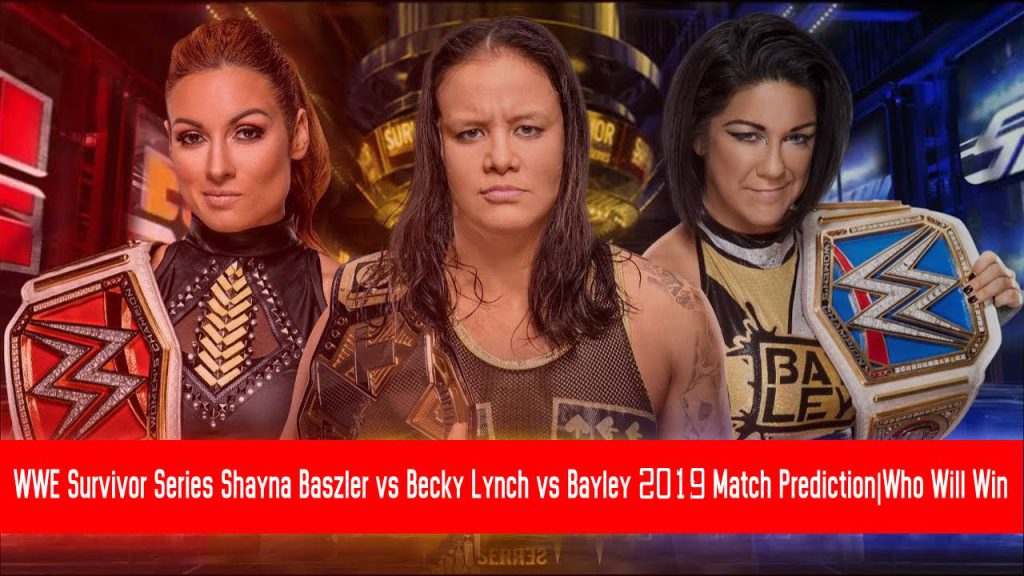 Shayna Baszler vs Becky Lynch vs Bayley 2019 Match Prediction