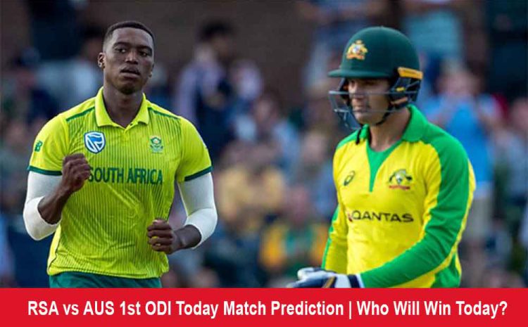  RSA vs AUS 1st ODI Today Match Prediction | Who Will Win Today?