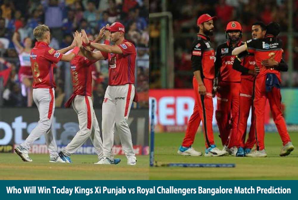 Kings Xi Punjab vs Royal Challengers Bangalore Match Prediction