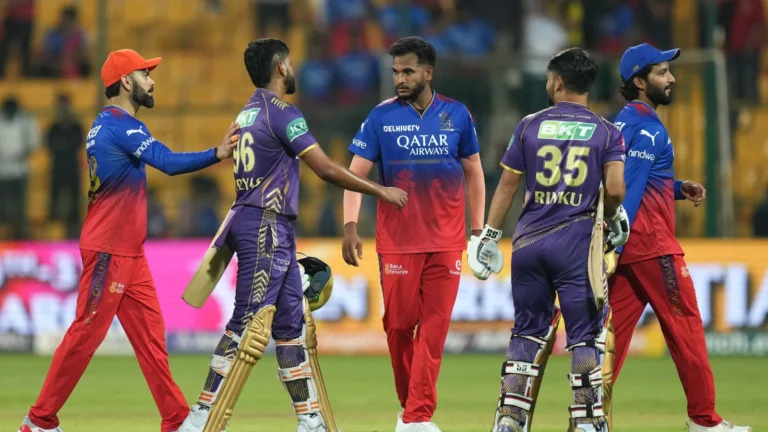Royal Challengers Bengaluru vs Kolkata Knight Riders match prediction
